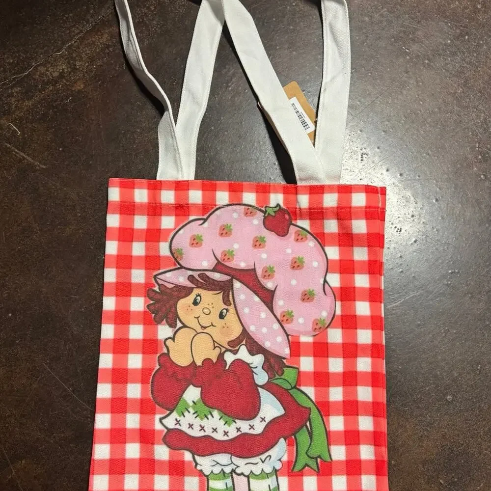 Strawberry Shortcake A5 Binder w/ matching paper and canvas tote.